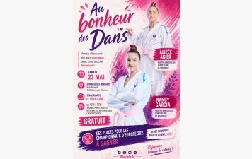 Samedi 23 mai, stage Kumité "au Bonheur des Dans" à Jouy Le Moutier organisé par la Fédération